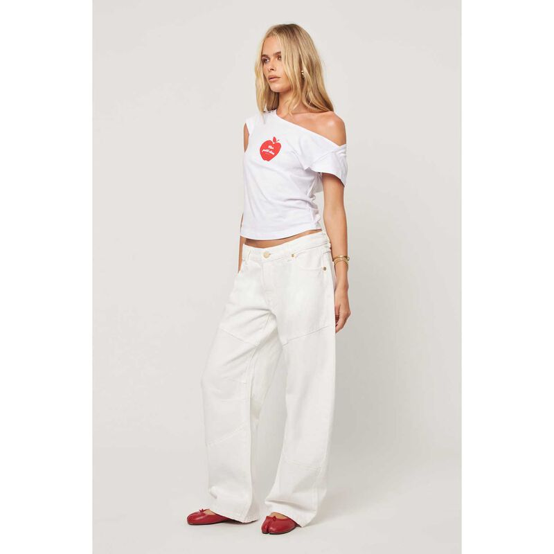 Abrand 99 Barrel Jean White Gold image number 2